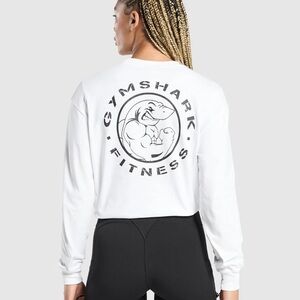 Women’s Gymshark Oversized Legacy Long Sleeve TShirt XXL